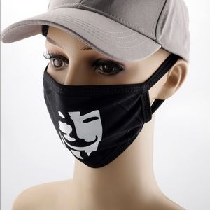 Movie V For Vendetta Black Mask